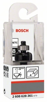 Профильная фреза E 8 mm, R1 4 mm, D 20,7 mm, L 9 mm, G 53 mm 2608628361